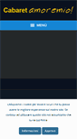Mobile Screenshot of cabaretamoremio.it